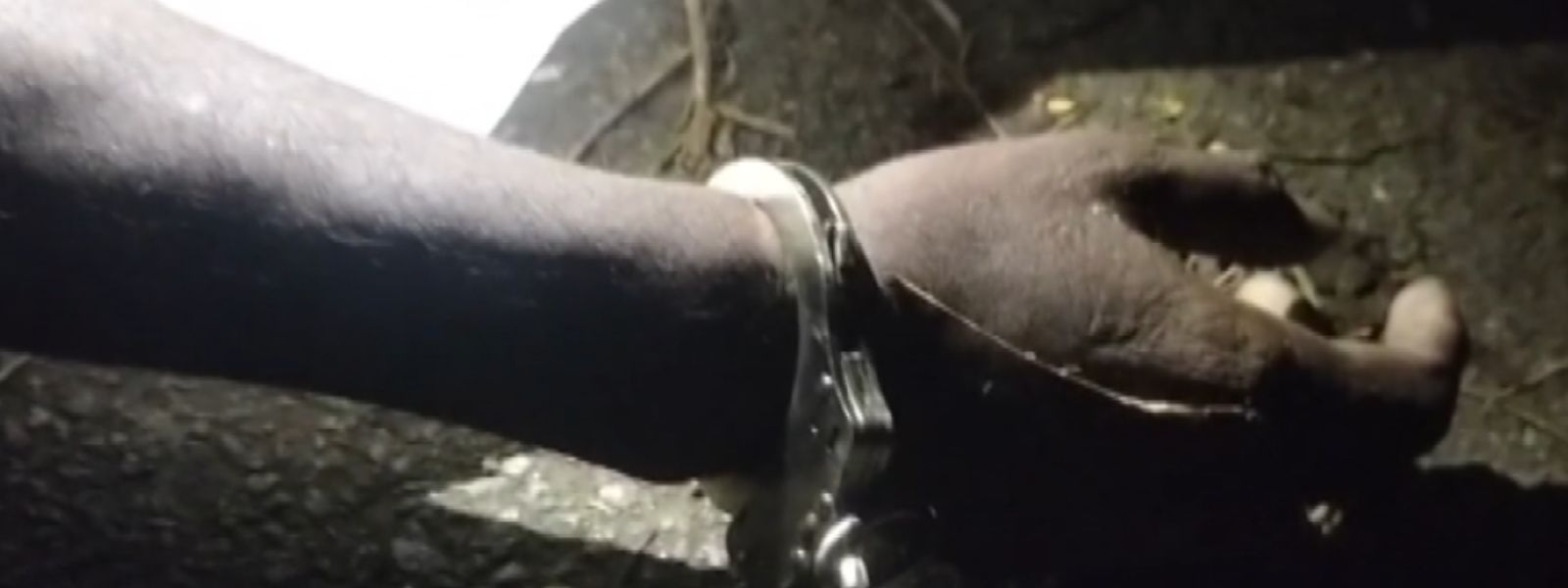 Handcuffs Used in Kahawatta Killing